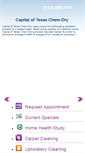 Mobile Screenshot of capitaltexaschemdry.com